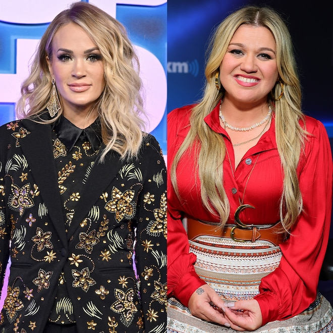 Kelly Clarkson Addresses Alleged "Beef" With Carrie Underwood Kelly Clarkson Addresses Alleged